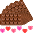 Love Shaped Silicone Chocolate Mold – Non-Stick, Reusable and Food Grade Candy Mold image