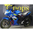Lower CRT Cowling For Gixxer SF Two Thousand Seventeen-Two Thousand Nineteen (Old Version)-One Piece Black image