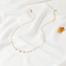 Lucky 7 Pearl Necklace Women White Pearls Collarbone Necklaces image