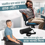Lumbar Roll Pillow For Lower Back, Memory Foam Support Pillow With Washable Cover For Chair image