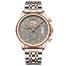 Luxury Brand Casual Silver Rose Gold Men Watch image