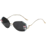 Luxury Brand Designer Sunglasses High Quality Rhinestone Sun Glasses Big Diamond Bling Eyeglasses Fashion Shades For Women Uv400 LS1 image
