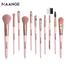 MAANGE 11 Pcs Makeup Brush Set - Pink Color image