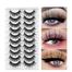 MAANGE Magefy Mink Lashes Natural Eyelashes 10Pairs Lashes 3D ( 2 Design ) image