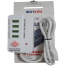 MAXLINE ML-404, 4 USB Ports Travel Multi Charger With 4 Feet Cable image