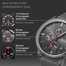 MEGIR MS2011 Men's Quartz Stainless Steel Chronograph Watch image