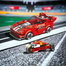 MINGDI LEIBAO 10130 Non Lego RED LAUNCH CAR Set Toy Assembly Model Racers Speed ​​Racing 426 Blocks image