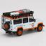 MINI GT 1:64 Die Cast # 156 – Mijo Exclusive – Land Rover Defender 110 Gulf image
