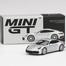 MINI GT 1:64 Die Cast # 303 – Porsche 911 (992) Carrera 4S GT Silver Metallic image
