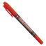 M AND G TWIN PERMANENT MARKER RED- 3Pc image
