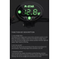 M-Star Waterproof LED Night Vision Motorcycle Volt Meter 9V To 24V Blue Display - 1 Piece image