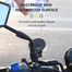 M-Star Waterproof LED Night Vision Motorcycle Volt Meter 9V To 24V Blue Display - 1 Piece image