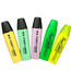 M and G POINT LINER/HIGHLIGHTER (PASTEL/FLUROCENT) 5PC SET. image