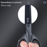 M and G Scissors Black Coating Stainless Steel Blades Soft Grip 180MM image