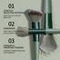 Maange Makeup Brushes Set With Bag 13pcs Green image