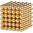 Magnet Balls 5MM 216 Pieces 6/6 Golden image