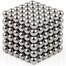 Magnet Balls 5MM 216 Pieces 6/6 Silver image