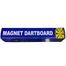 Magnet Dart Board Reversible Dart Board Two Sides - 15inch image