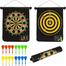 Magnetic Dartboard - Black - 12 inches image