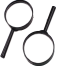 Magnifying Glass, Plastic Reading, 60 mm Optics - 1 pcs image