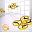 Mainan Drone Remote Control Sensor Gerakan Tangan image