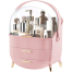 Make Up Cosmetic And Brush Organiser,Portable Makeup Storage With Dustproof Lid image