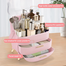Make Up Cosmetic And Brush Organiser,Portable Makeup Storage With Dustproof Lid image