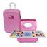 Makeup and Nail Art Toy Set for Girls Hello Kitty and Frozen Toy Trolley System Real Makeup Safe and Non toxic image