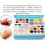 Makeup and Nail Art Toy Set for Girls Hello Kitty and Frozen Toy Trolley System Real Makeup Safe and Non toxic-Blue image