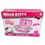 Makeup and Nail Art Toy Set for Girls Hello Kitty and Frozen Toy Trolley System Real Makeup Safe and Non toxic-pink image