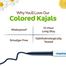 Mamaearth Charcoal Black Long Stay Kajal with Vitamin C and Chamomile 0.35 gm 1 Pcs image