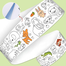 Manaki Enterprise Drawing Paper Roll for Kids - 118″ x 12″ coloring paper image