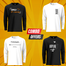 Manfare Premium Casual Random 4 Pcs Long Sleeve T-Shirt For Men image