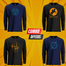 Manfare Premium Casual Random 4 Pcs Long Sleeve T-Shirt For Men image