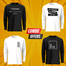 Manfare Premium Casual Random 4 Pcs Long Sleeve T-Shirt For Men image