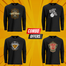 Manfare Premium Casual Random 4 Pcs Long Sleeve T-Shirt For Men image