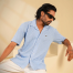 Manfare Premium Cuban Collar Half Shirt for Men image