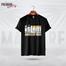 Manfare Premium Graphics T Shirt Black Color For Men image