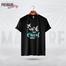 Manfare Premium Graphics T Shirt Black Color For Men image
