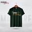 Manfare Premium Graphics T Shirt Bottle Green Color For Men image