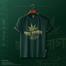 Manfare Premium Graphics T Shirt Bottle Green Color For Men image