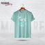 Manfare Premium Graphics T Shirt Mist Grey Color For Men image