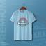 Manfare Premium Graphics T Shirt Turquoise color For Men image
