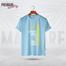 Manfare Premium Graphics T Shirt Turquoise Color For Men image