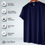 Manfare Premium Solid T-Shirt Combo for Men image