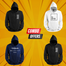 Manfare Premium Winter Random 4 Pcs Hoodie For Men image