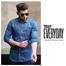 Manfare Summer Denim Shirts for Men image