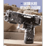 Manual Burst Ice Blast Water Gun Toys Revolver Water Gun Water Fight Printing Glock Water Gun -1pcs image