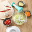 Manual Hand Press Food Processor Food Chopper with Vegetable Cutter image
