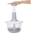 Manual Hand Press Food Processor Food Chopper with Vegetable Cutter image